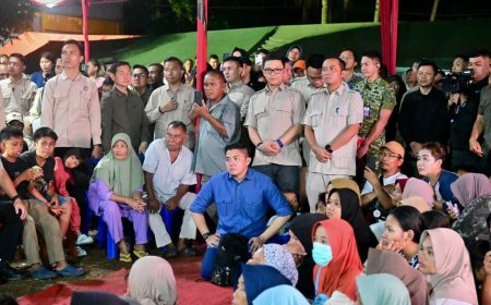 Presiden Prabowo Subianto Lewati Malam Tahun Baru 2026 dengan Doa Bersama Warga Terdampak Bencana di Sumatra