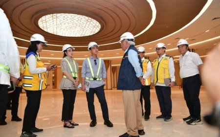 Wapres Gibran Rakabuming Tinjau Progres Infrastruktur dan Fasilitas Publik di IKN Jelang Pergantian Tahun