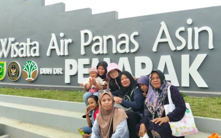 Air Panas Asin Pemapak Biatan Jadi Primadona Wisata Kesehatan, Kunjungan Melonjak Tajam Saat Libur Nataru