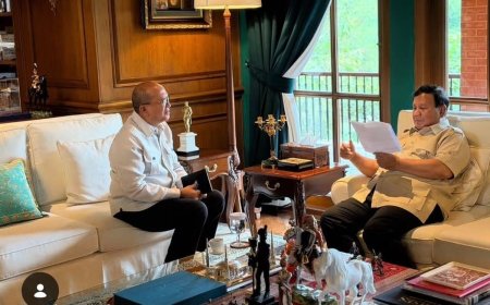 Prabowo Bahas Hilirisasi Rp100 Triliun Bersama CEO Danantara