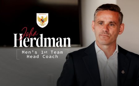 PSSI Resmi Angkat John Herdman sebagai Pelatih Timnas Indonesia