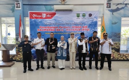 Wings Air Buka Penerbangan Kalimarau–Maratua, Perkuat Akses Pariwisata dan Perekonomian Berau