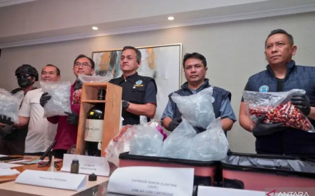 BNN dan Bea Cukai Bongkar Pabrik Gelap Vape Narkotika Jaringan Internasional di Apartemen Jakarta Selatan