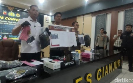 Guru PPPK di Cianjur Ditangkap usai Aniaya dan Rampok Lansia