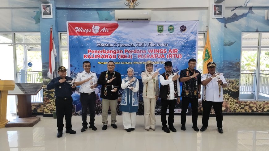 Wings Air Buka Penerbangan Kalimarau–Maratua, Perkuat Akses Pariwisata dan Perekonomian Berau