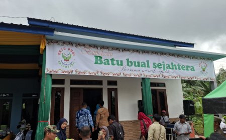 Cetak Sejarah di Berau, BUMK Batu Bual Sejahtera Bangun Kantor Sekretariat dari Laba Usaha