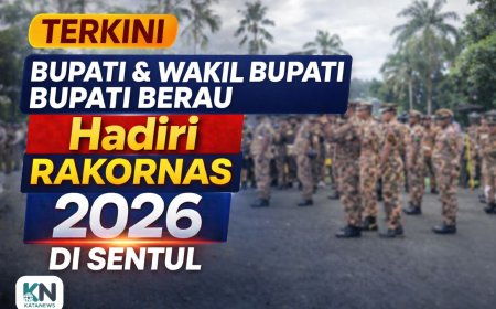 Bupati & Wakil Bupati Berau Hadiri Rakornas 2026 Di Sentul