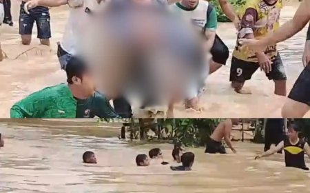 Niat Menolong Berujung Maut: Dua Pelajar SMA 1 Bontang Tewas Terseret Arus Sungai