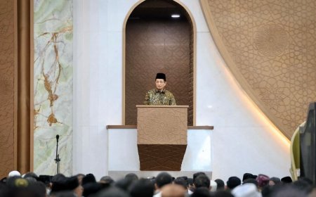 Kunjungi Masjid Negara IKN, Menag Nasaruddin Umar: Jadikan Nusantara Cahaya Toleransi