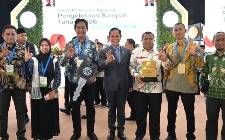 Bontang Sabet Peringkat 5 Nasional, Raih Penghargaan Kota Terbaik Menuju Kota Bersih 2026
