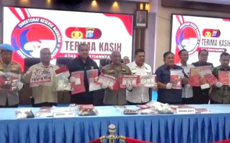 Belum Genap Dua Bulan, Polda Kaltim Sudah Sita Barang Haram Sebanyak Ini!