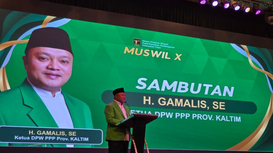 PPP Kaltim Kembali di Tangan Gamalis: Tinggalkan Pola Lama, Siap Jadi Partainya Anak Muda