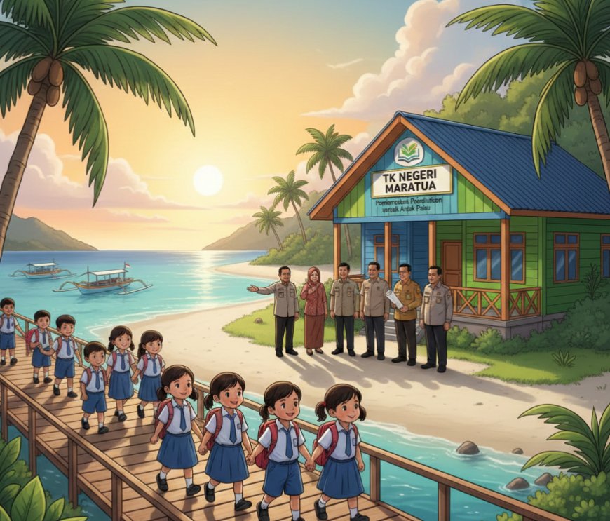Pemerataan Pendidikan di Kepulauan, Kecamtan Maratua Usulkan Pendirian TK Negeri