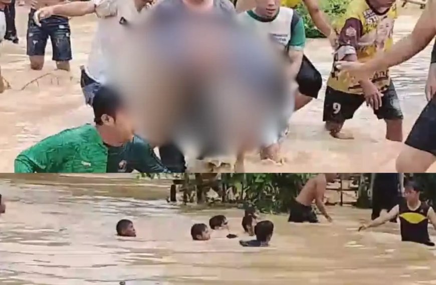 Niat Menolong Berujung Maut: Dua Pelajar SMA 1 Bontang Tewas Terseret Arus Sungai