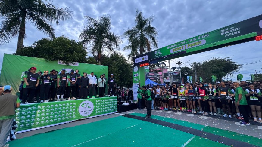 Event Berau Coal Run 2026, Bupati Berau Pesan Pentingnya Semangat Sehat Setiap Hari