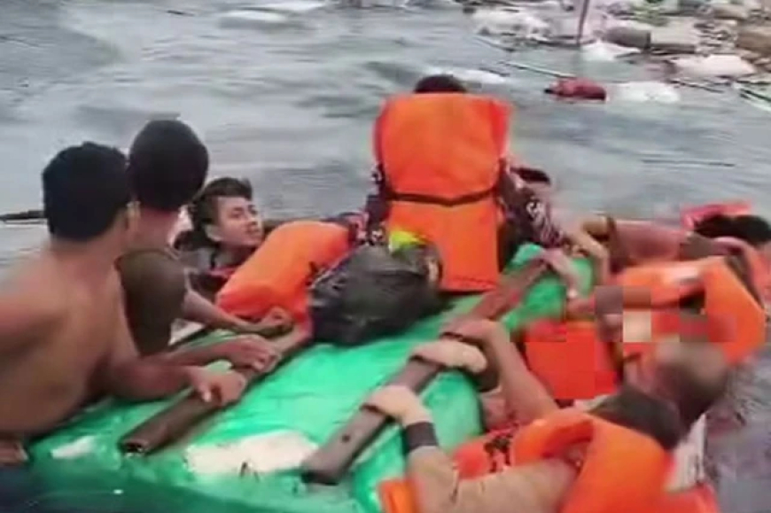 Dihantam Gelombang dan Angin Kencang, KM Cahaya Intan Celebes Karam di Perairan Bombana