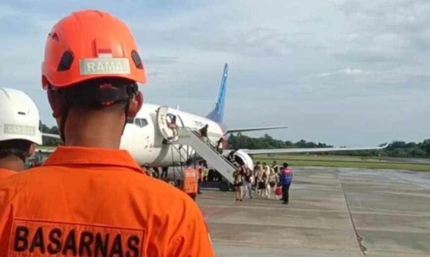 ​Pesawat Sriwijaya Air Berau-Balikpapan Alami Masalah Teknis saat Mendarat di Bandara Sepinggan