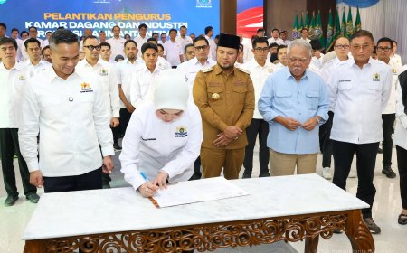 Pelantikan Pengurus KADIN Kaltim 2025–2030 Digelar di Jantung IKN Nusantara