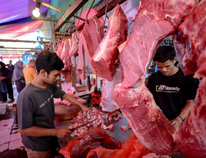 Stok Pangan Aman, Pemprov Kaltim Waspadai Kenaikan Harga Cabai dan Daging Jelang Lebaran