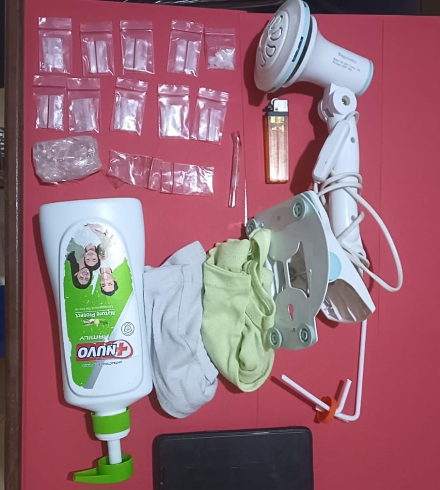 Polres Berau Amankan Tersangka AM Beserta Barang Bukti Sabu Seberat 7,20 Gram