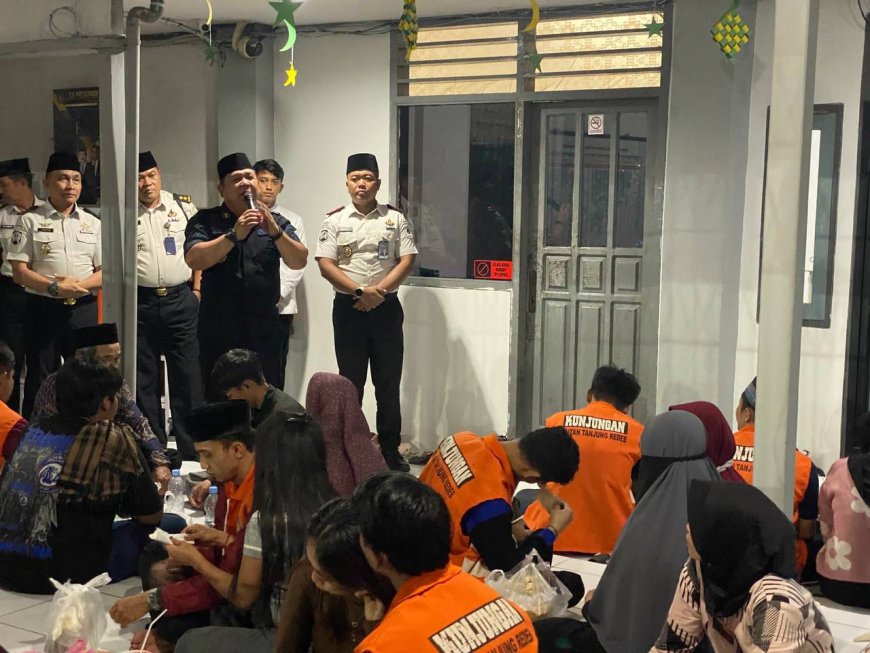 ​Safari Ramadan di Rutan Tanjung Redeb, Kakanwil Kaltim Tinjau Dapur Sehat hingga Program Tahfiz